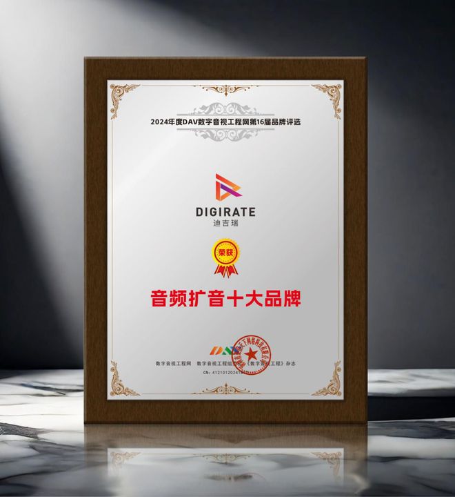 024年度音频扩音十大品牌”名单公布！凯发K8登录喜讯来袭！ DAV01“2(图3)