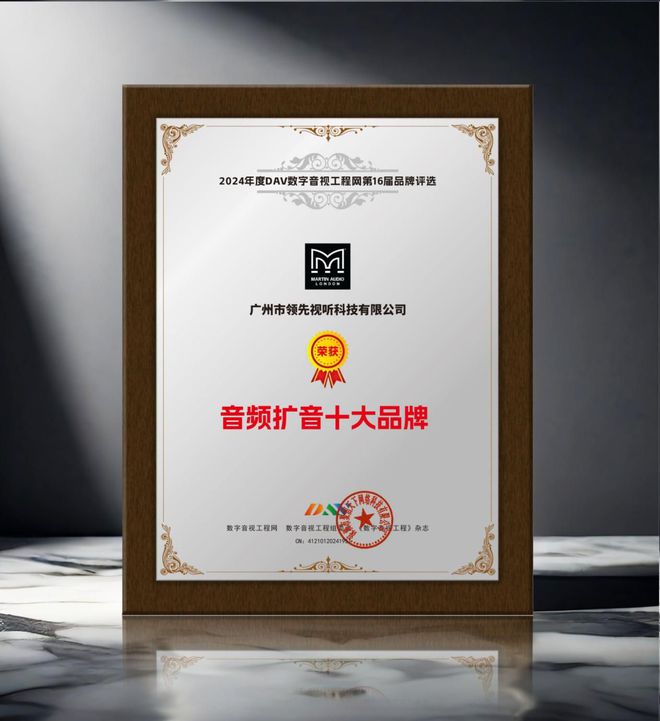 024年度音频扩音十大品牌”名单公布！凯发K8登录喜讯来袭！ DAV01“2(图5)
