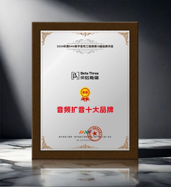 024年度音频扩音十大品牌”名单公布！凯发K8登录喜讯来袭！ DAV01“2(图6)